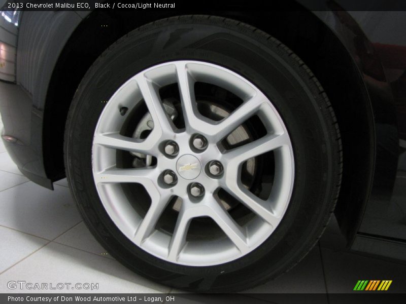 Black / Cocoa/Light Neutral 2013 Chevrolet Malibu ECO