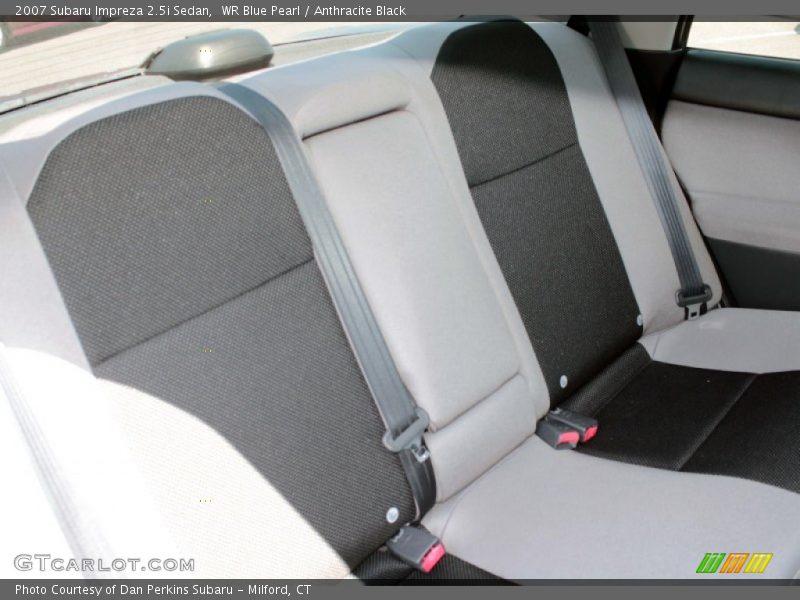 WR Blue Pearl / Anthracite Black 2007 Subaru Impreza 2.5i Sedan