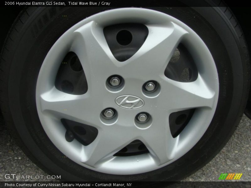 Tidal Wave Blue / Gray 2006 Hyundai Elantra GLS Sedan