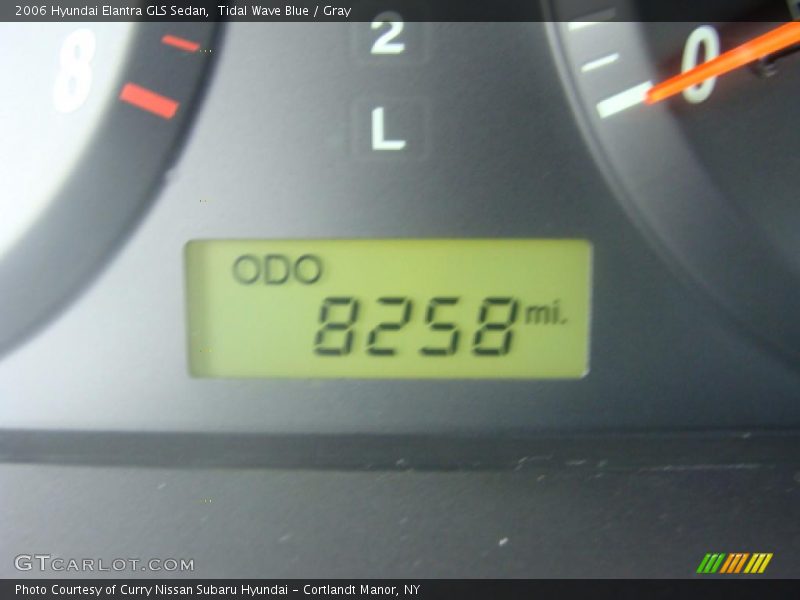 Tidal Wave Blue / Gray 2006 Hyundai Elantra GLS Sedan