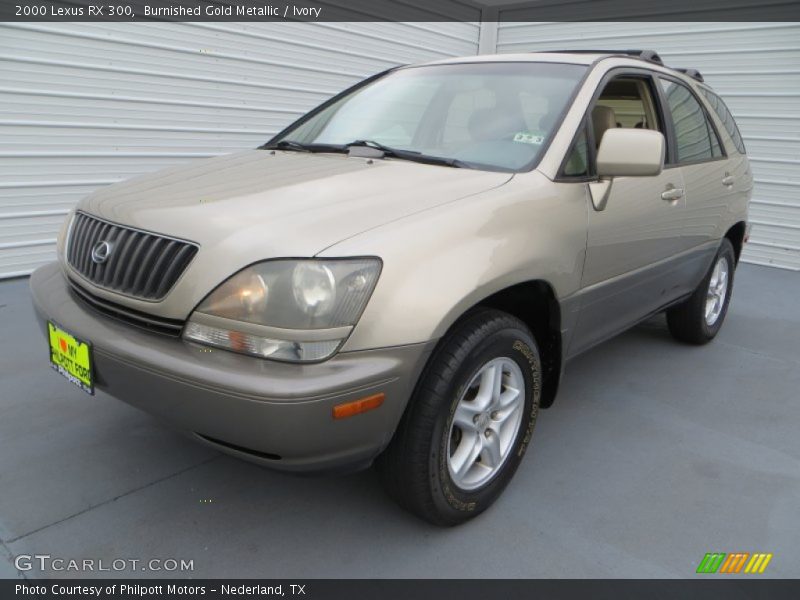 Burnished Gold Metallic / Ivory 2000 Lexus RX 300