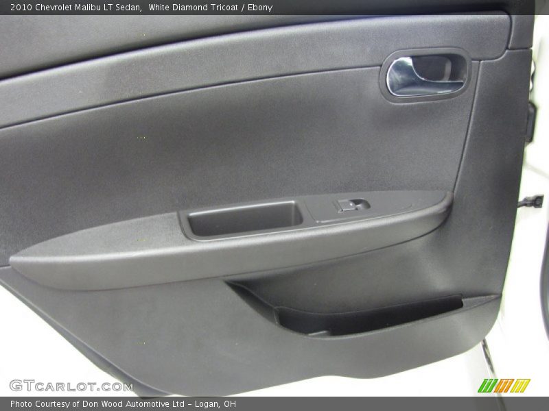 White Diamond Tricoat / Ebony 2010 Chevrolet Malibu LT Sedan