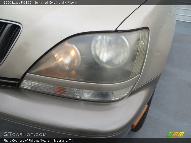 Burnished Gold Metallic / Ivory 2000 Lexus RX 300