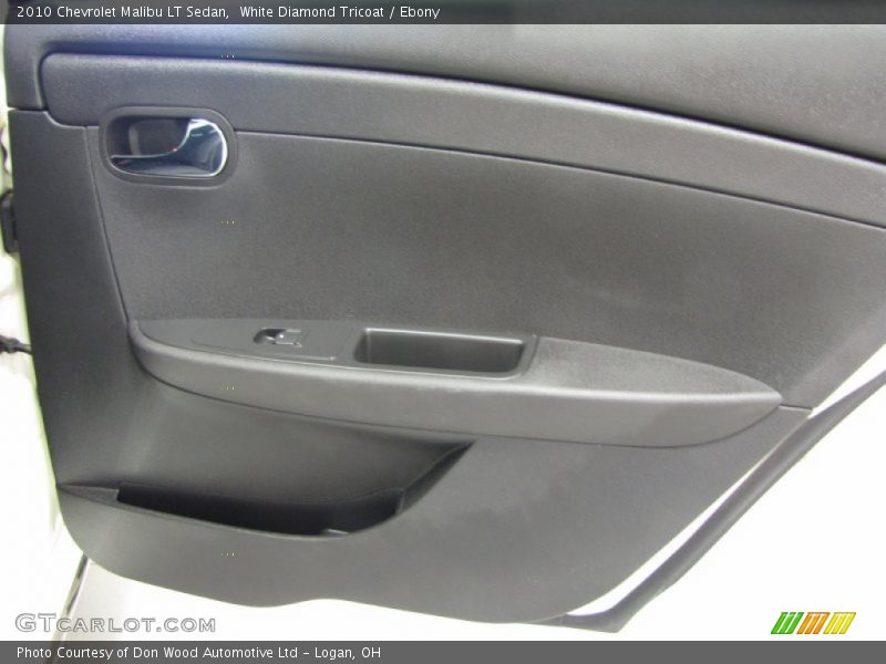 White Diamond Tricoat / Ebony 2010 Chevrolet Malibu LT Sedan