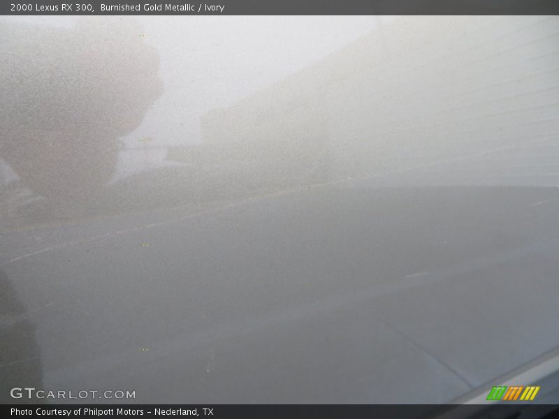 Burnished Gold Metallic / Ivory 2000 Lexus RX 300
