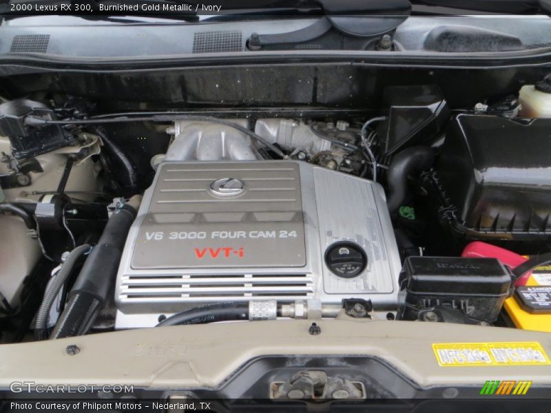 Burnished Gold Metallic / Ivory 2000 Lexus RX 300