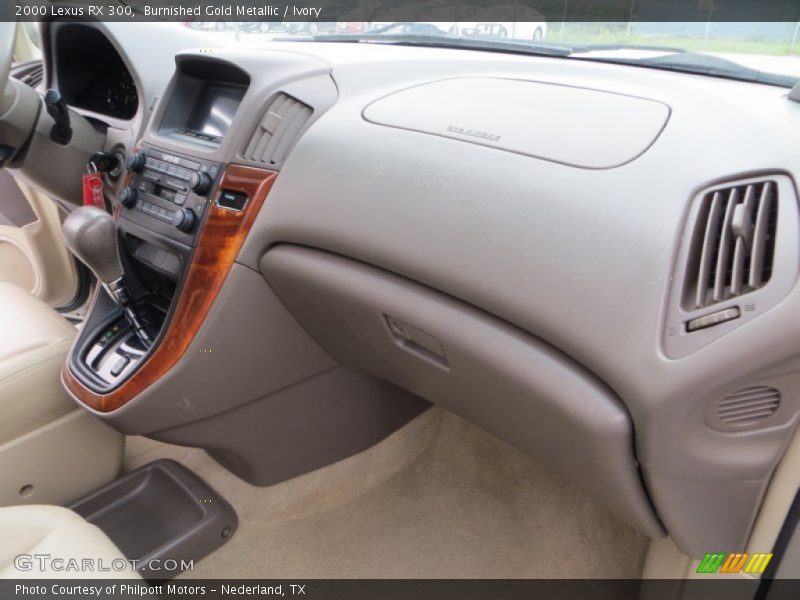 Burnished Gold Metallic / Ivory 2000 Lexus RX 300