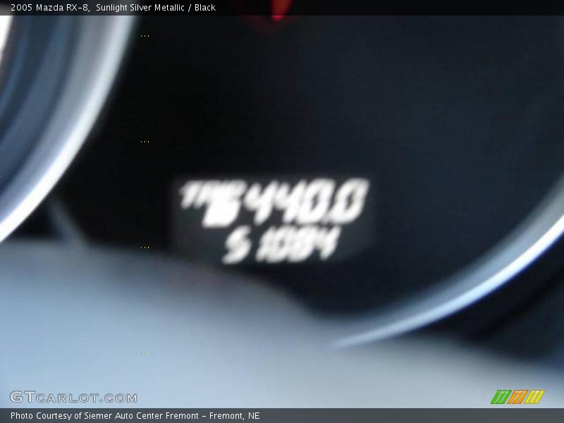 Sunlight Silver Metallic / Black 2005 Mazda RX-8