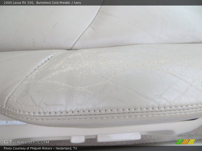Burnished Gold Metallic / Ivory 2000 Lexus RX 300