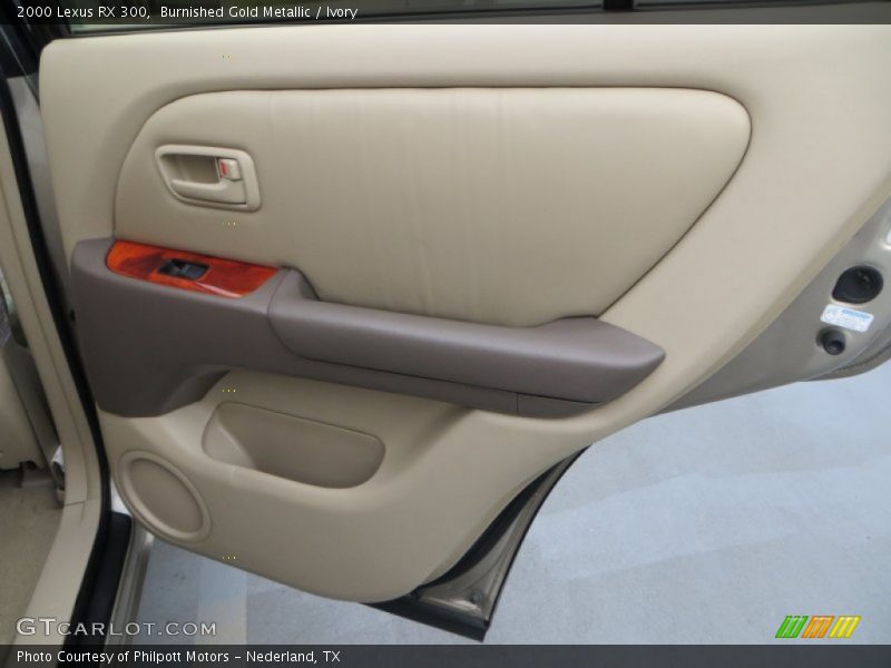 Burnished Gold Metallic / Ivory 2000 Lexus RX 300
