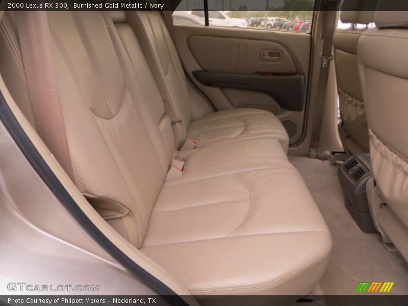 Burnished Gold Metallic / Ivory 2000 Lexus RX 300