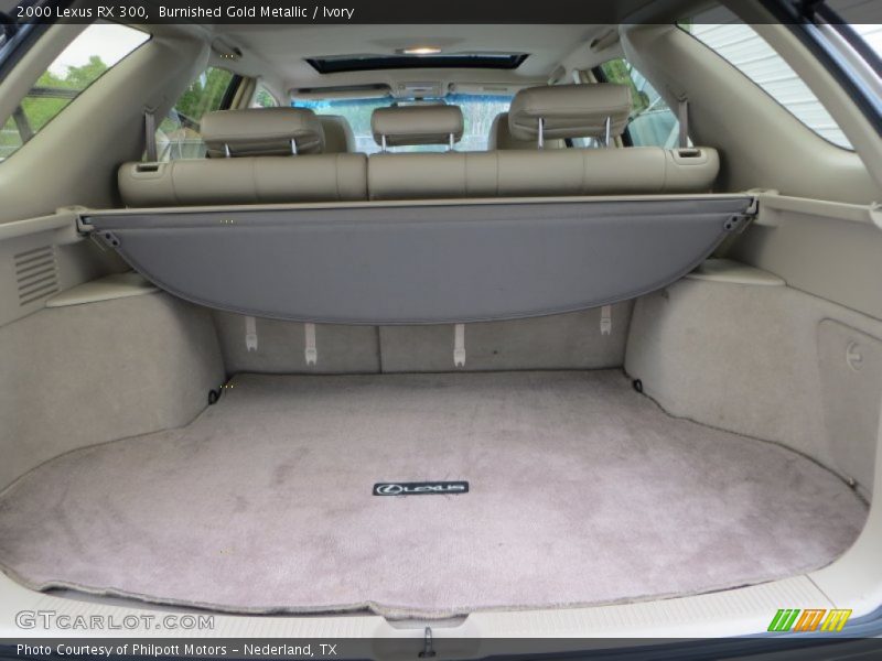 Burnished Gold Metallic / Ivory 2000 Lexus RX 300