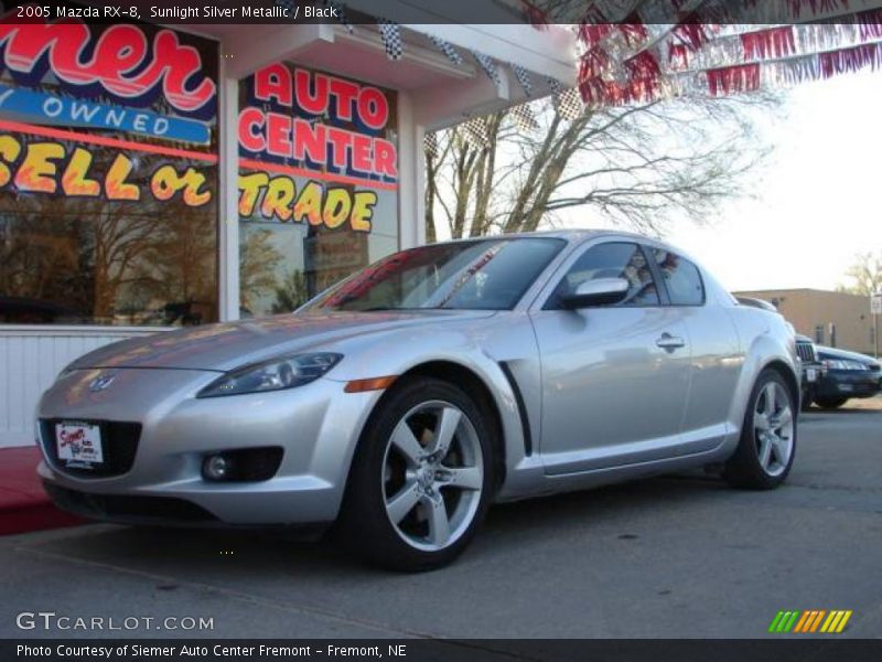 Sunlight Silver Metallic / Black 2005 Mazda RX-8