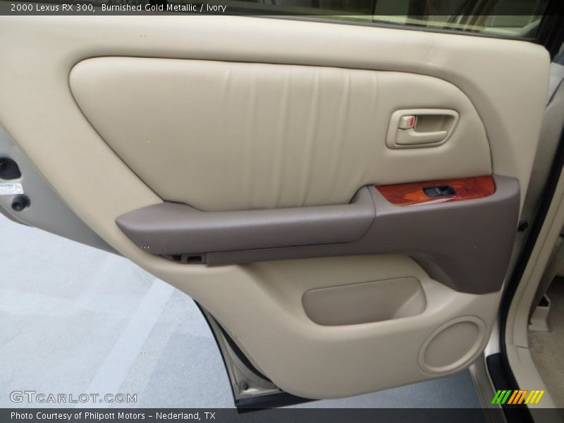 Burnished Gold Metallic / Ivory 2000 Lexus RX 300