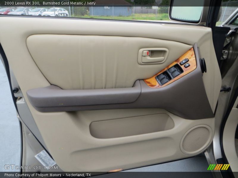Burnished Gold Metallic / Ivory 2000 Lexus RX 300