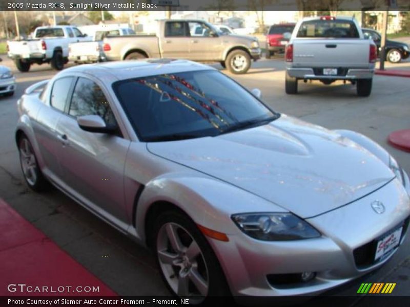 Sunlight Silver Metallic / Black 2005 Mazda RX-8