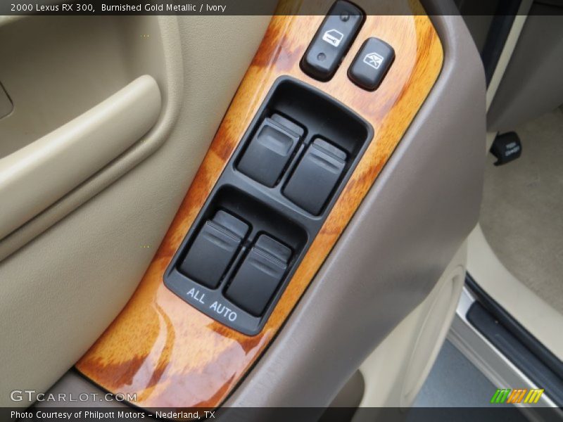 Burnished Gold Metallic / Ivory 2000 Lexus RX 300