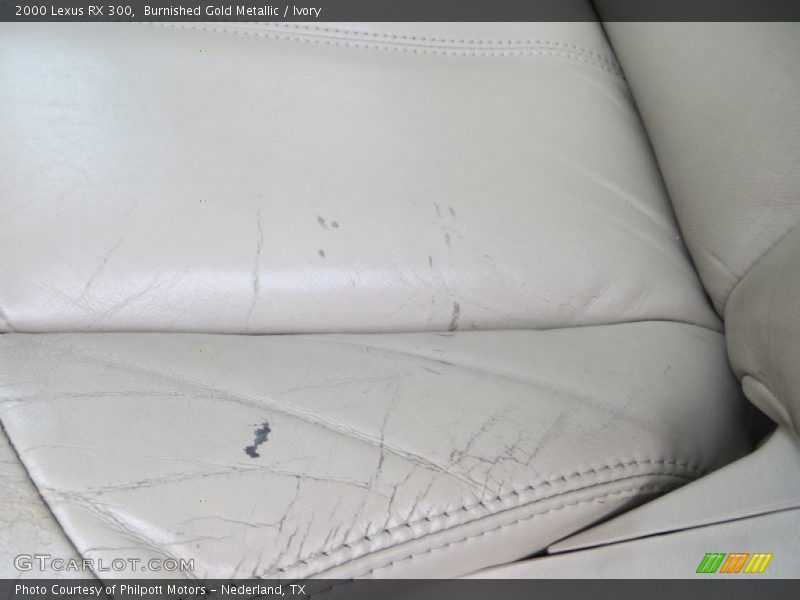 Burnished Gold Metallic / Ivory 2000 Lexus RX 300