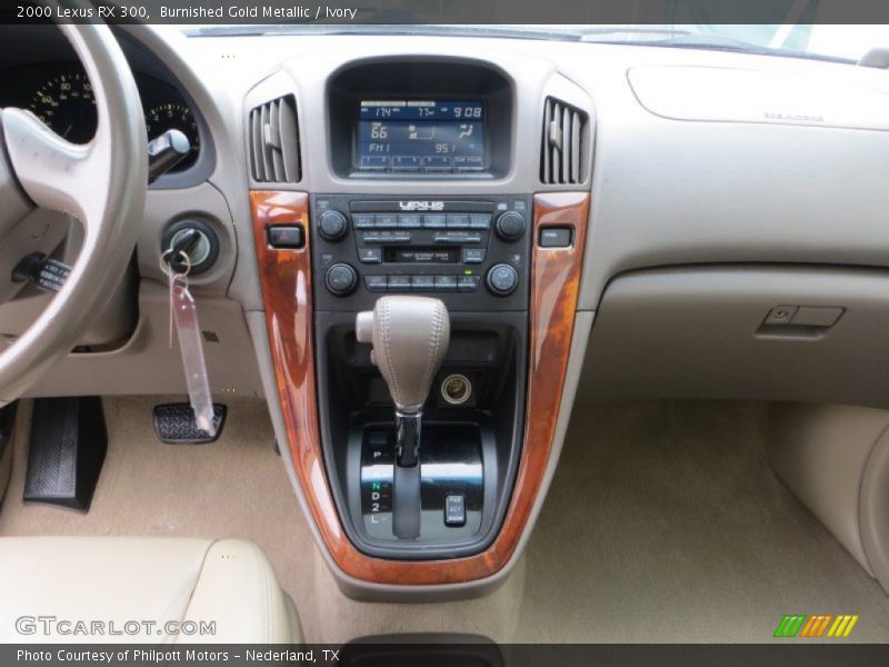 Burnished Gold Metallic / Ivory 2000 Lexus RX 300