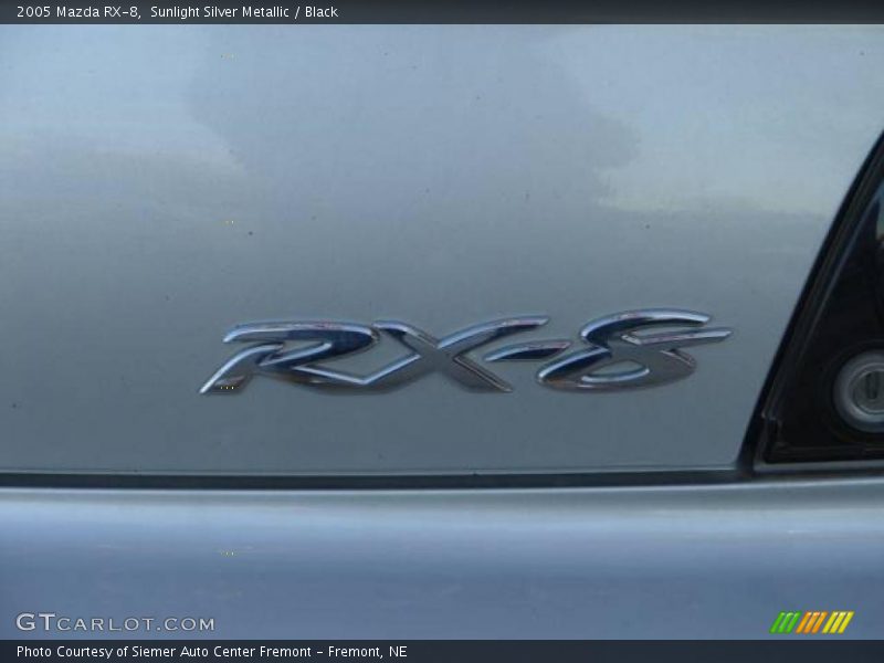 Sunlight Silver Metallic / Black 2005 Mazda RX-8