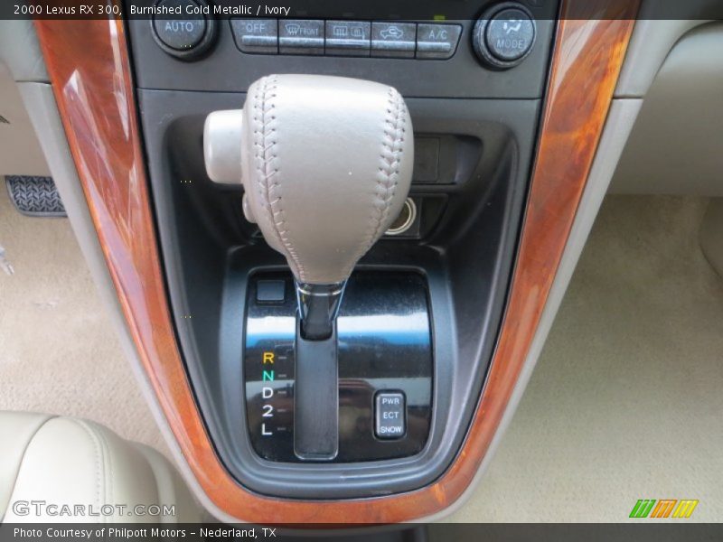 Burnished Gold Metallic / Ivory 2000 Lexus RX 300