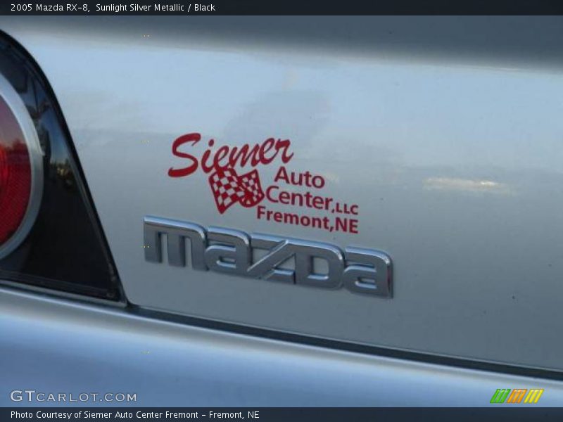 Sunlight Silver Metallic / Black 2005 Mazda RX-8