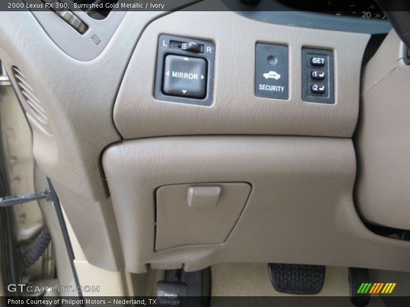 Burnished Gold Metallic / Ivory 2000 Lexus RX 300