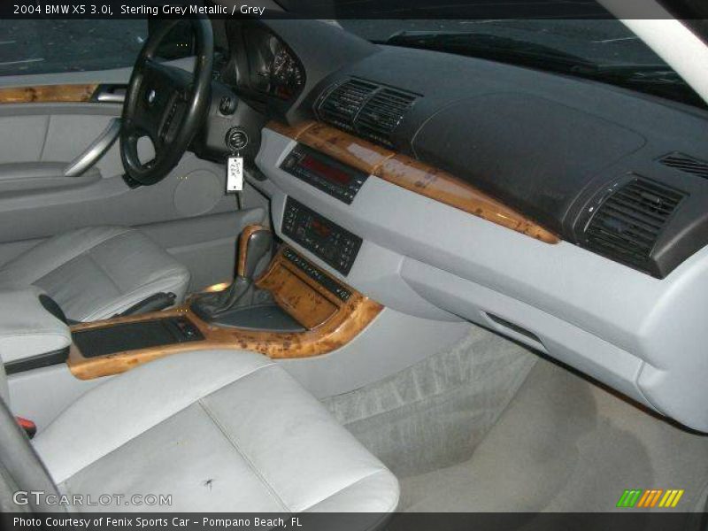 Sterling Grey Metallic / Grey 2004 BMW X5 3.0i