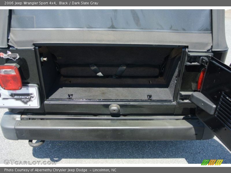 Black / Dark Slate Gray 2006 Jeep Wrangler Sport 4x4