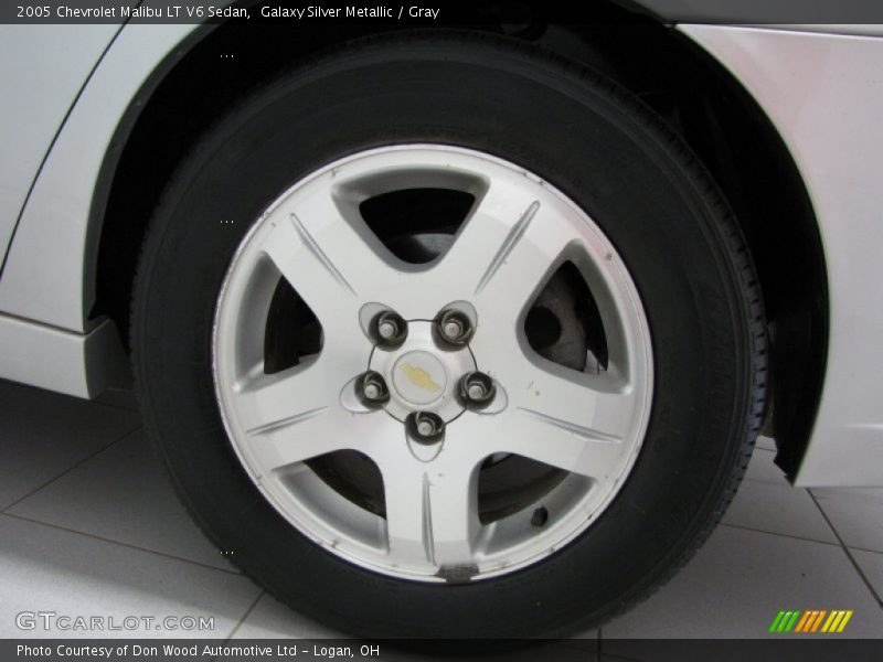 Galaxy Silver Metallic / Gray 2005 Chevrolet Malibu LT V6 Sedan