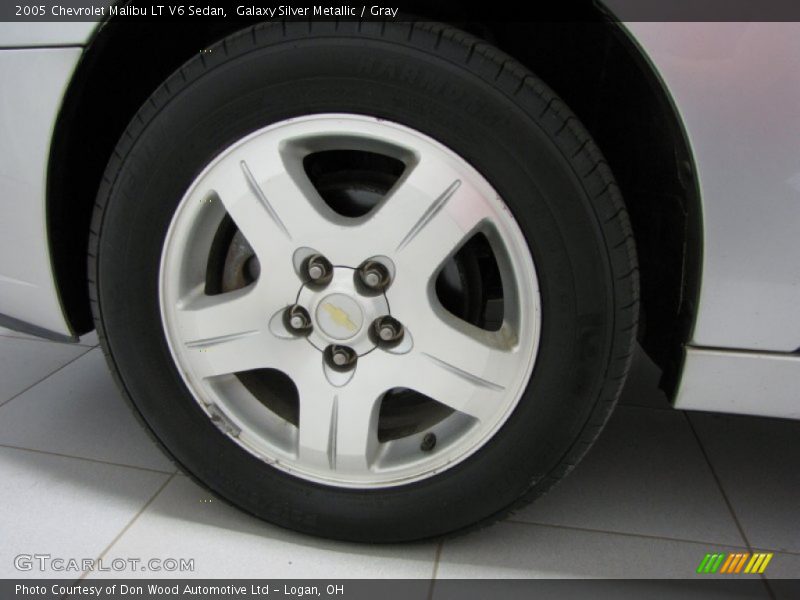 Galaxy Silver Metallic / Gray 2005 Chevrolet Malibu LT V6 Sedan