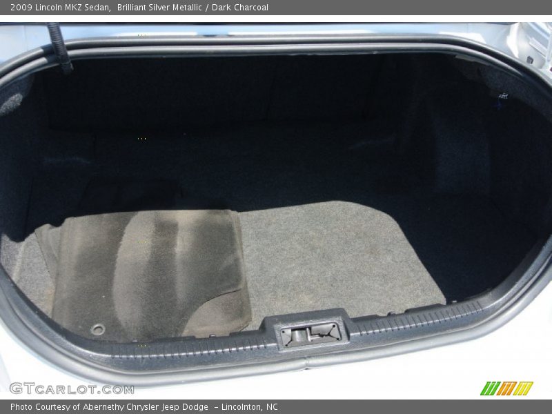 Brilliant Silver Metallic / Dark Charcoal 2009 Lincoln MKZ Sedan
