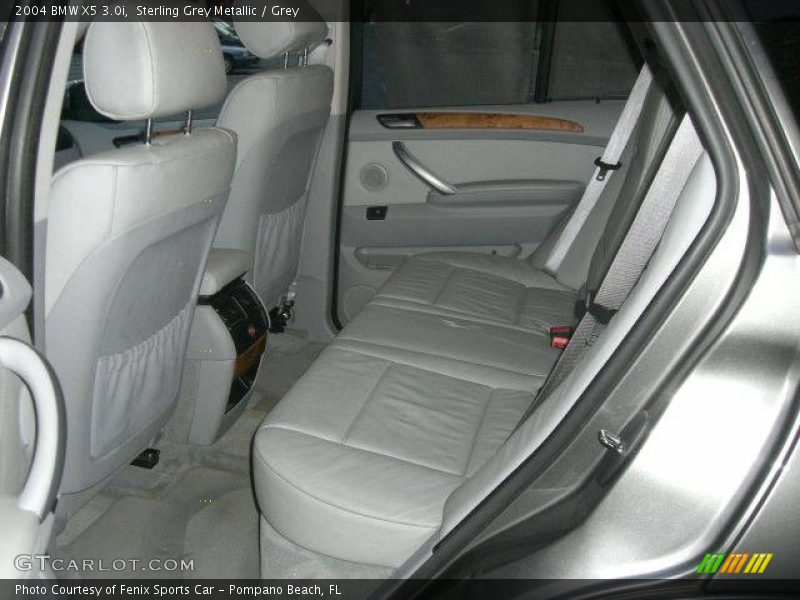 Sterling Grey Metallic / Grey 2004 BMW X5 3.0i