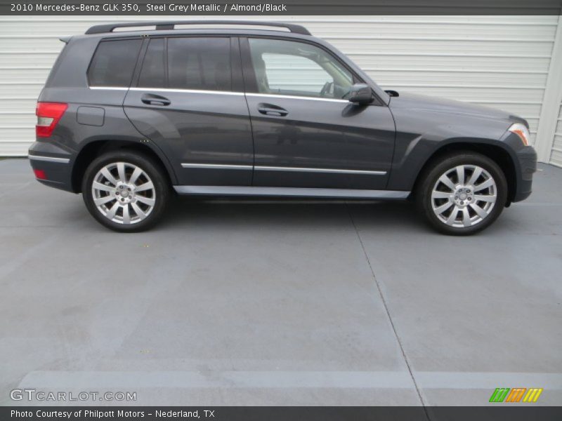 Steel Grey Metallic / Almond/Black 2010 Mercedes-Benz GLK 350