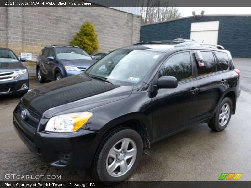 Black / Sand Beige 2011 Toyota RAV4 I4 4WD