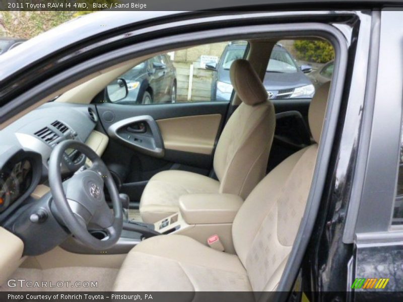 Black / Sand Beige 2011 Toyota RAV4 I4 4WD