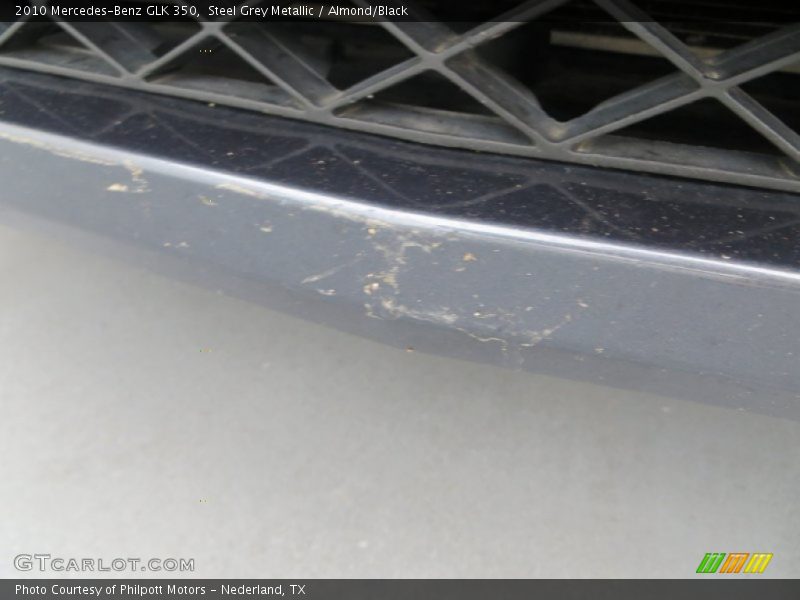 Steel Grey Metallic / Almond/Black 2010 Mercedes-Benz GLK 350