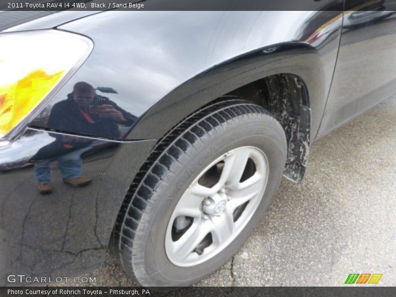 Black / Sand Beige 2011 Toyota RAV4 I4 4WD