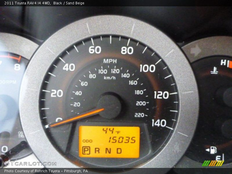 Black / Sand Beige 2011 Toyota RAV4 I4 4WD