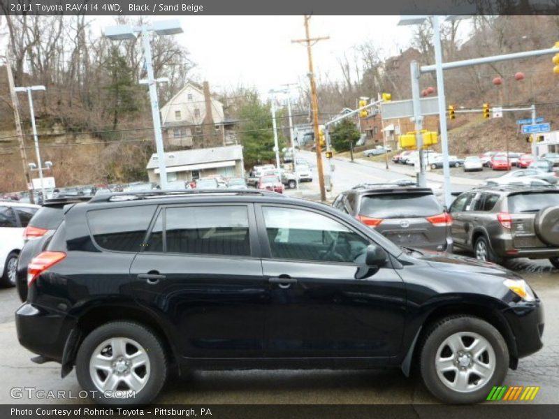 Black / Sand Beige 2011 Toyota RAV4 I4 4WD