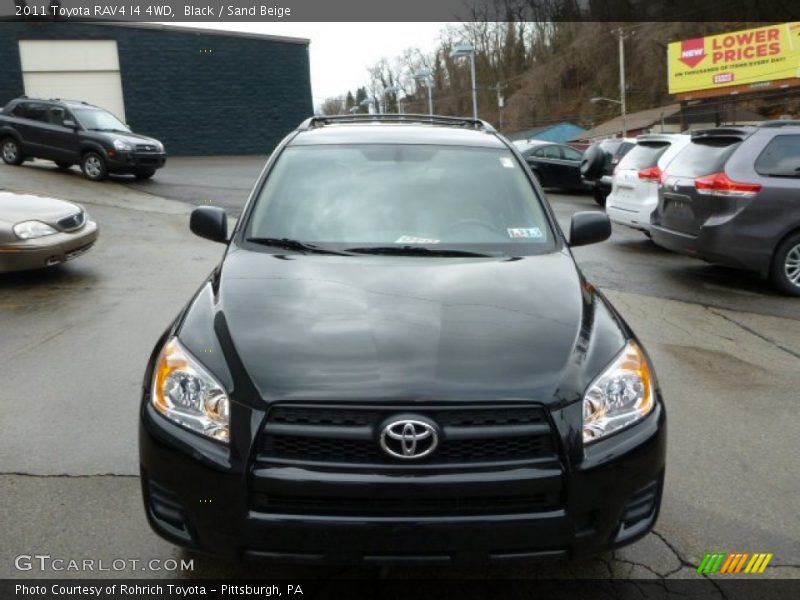 Black / Sand Beige 2011 Toyota RAV4 I4 4WD