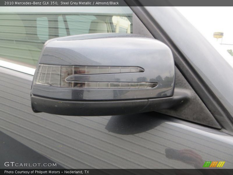 Steel Grey Metallic / Almond/Black 2010 Mercedes-Benz GLK 350