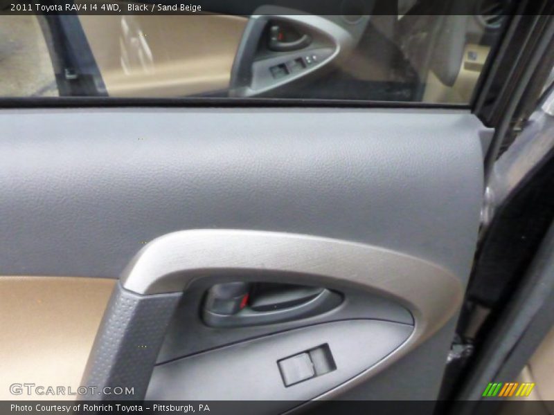 Black / Sand Beige 2011 Toyota RAV4 I4 4WD