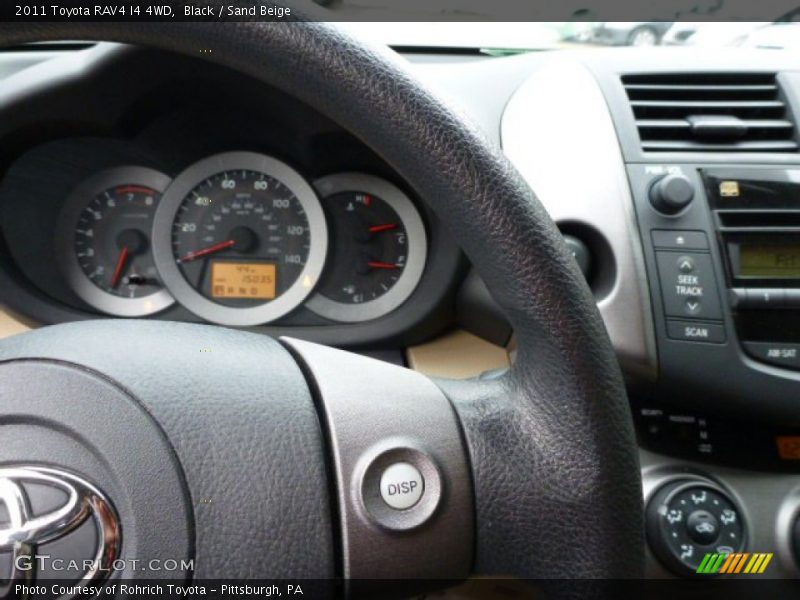 Black / Sand Beige 2011 Toyota RAV4 I4 4WD