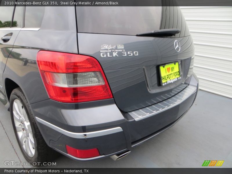 Steel Grey Metallic / Almond/Black 2010 Mercedes-Benz GLK 350