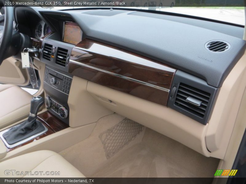 Steel Grey Metallic / Almond/Black 2010 Mercedes-Benz GLK 350