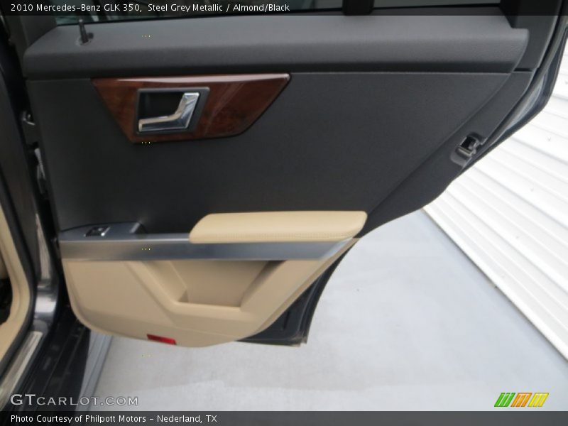 Steel Grey Metallic / Almond/Black 2010 Mercedes-Benz GLK 350