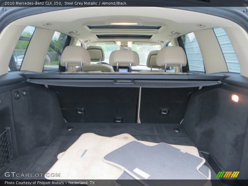 Steel Grey Metallic / Almond/Black 2010 Mercedes-Benz GLK 350