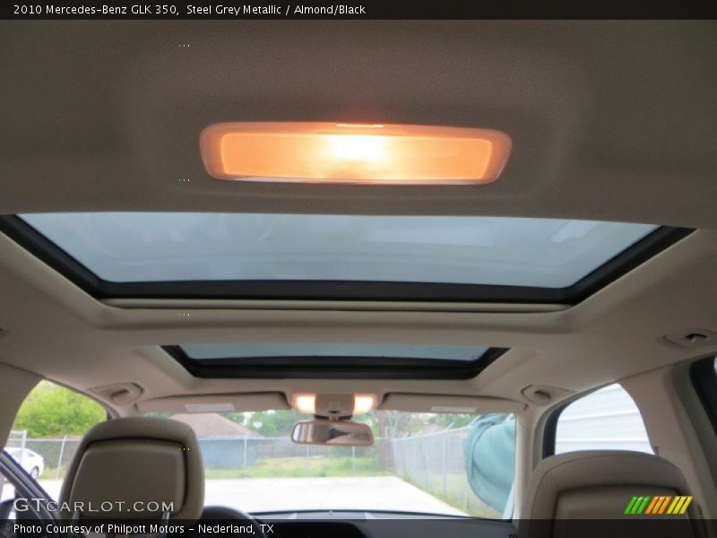 Steel Grey Metallic / Almond/Black 2010 Mercedes-Benz GLK 350