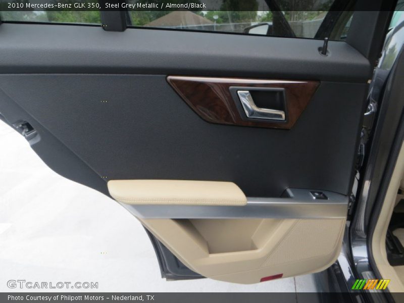 Steel Grey Metallic / Almond/Black 2010 Mercedes-Benz GLK 350